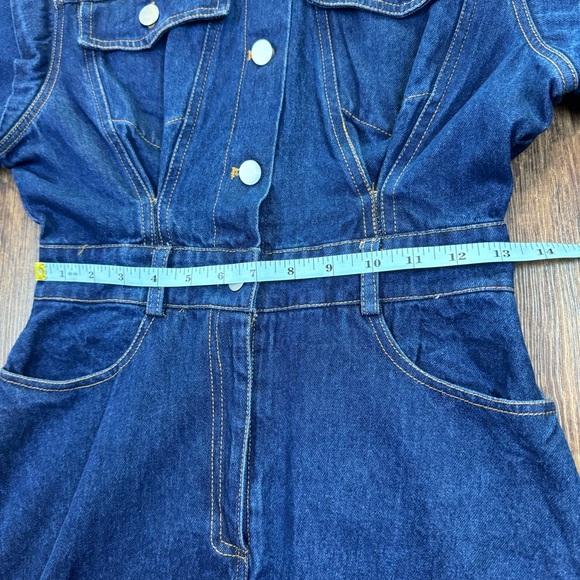 LELIS POWER SHOULDER UTILITY DEMIN DREES SIZE XS - Picture 7 of 16